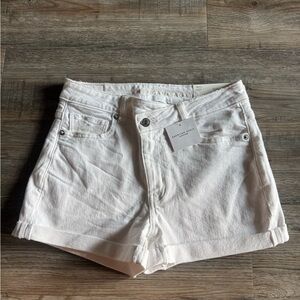 American Eagle Outfitters White Denim Shorts